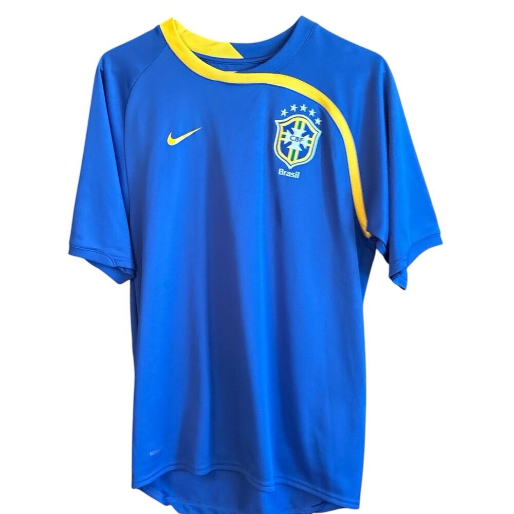 MEN'S BRAZIL BRASIL NATIONAL 2008/2009 FOOTBALL SOCCER SHIRT JERSEY SIZE S SMALL